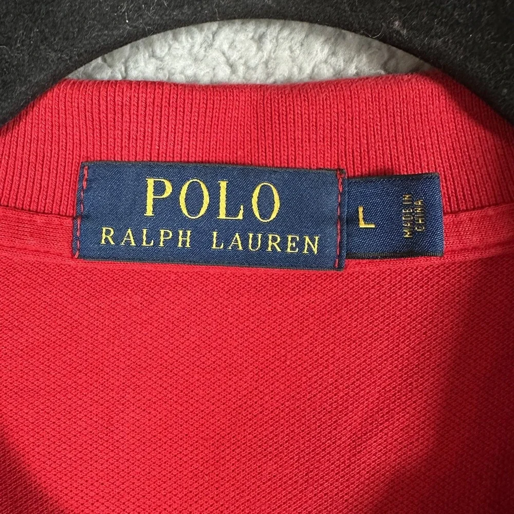 Polo Ralph Lauren Shirt Mens‎ Large Long Sleeve Pullover RL16 Pony Classic